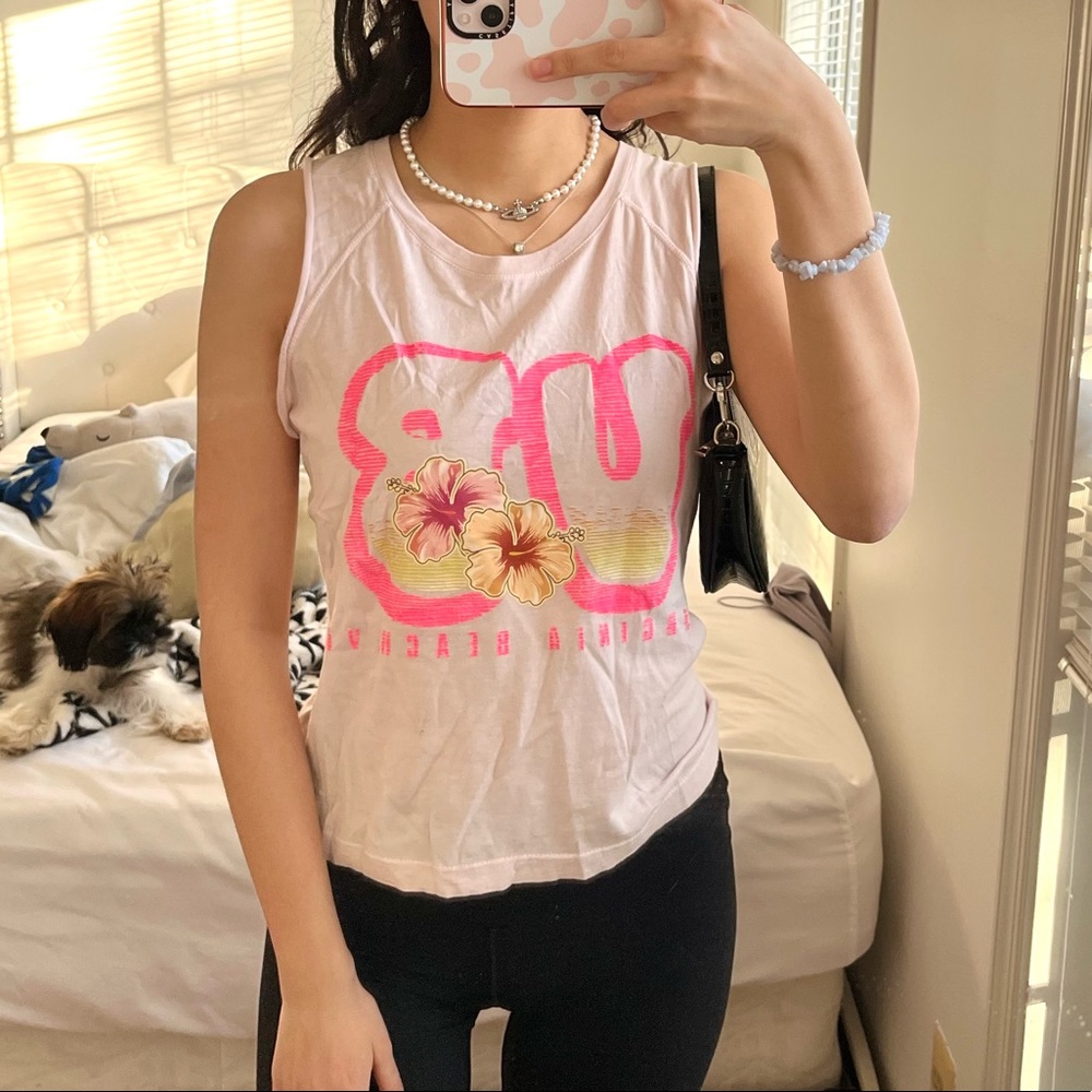 Y2K VIRGINIA BEACH BABY TANK